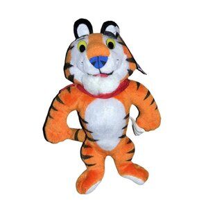 Tony The Tiger Plush Toy Kelloggs 1997 Princess Soft Toys 9.5" Orange & Black St